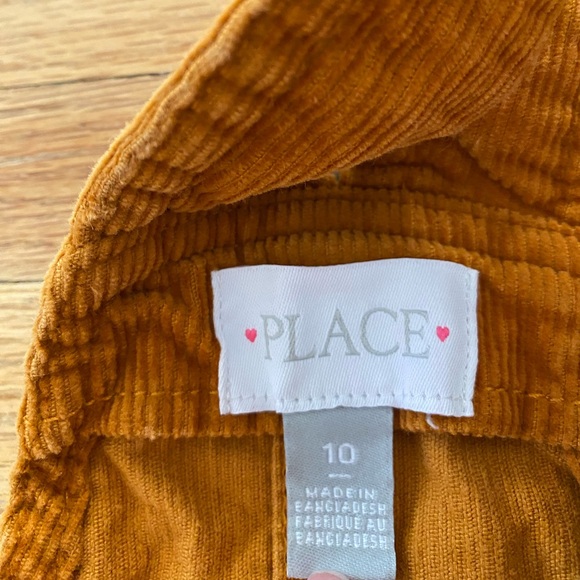 The Children’s Place Girls 10 set of 2 Corduroy Jumper Overall Dress Fall - Picture 13 of 14